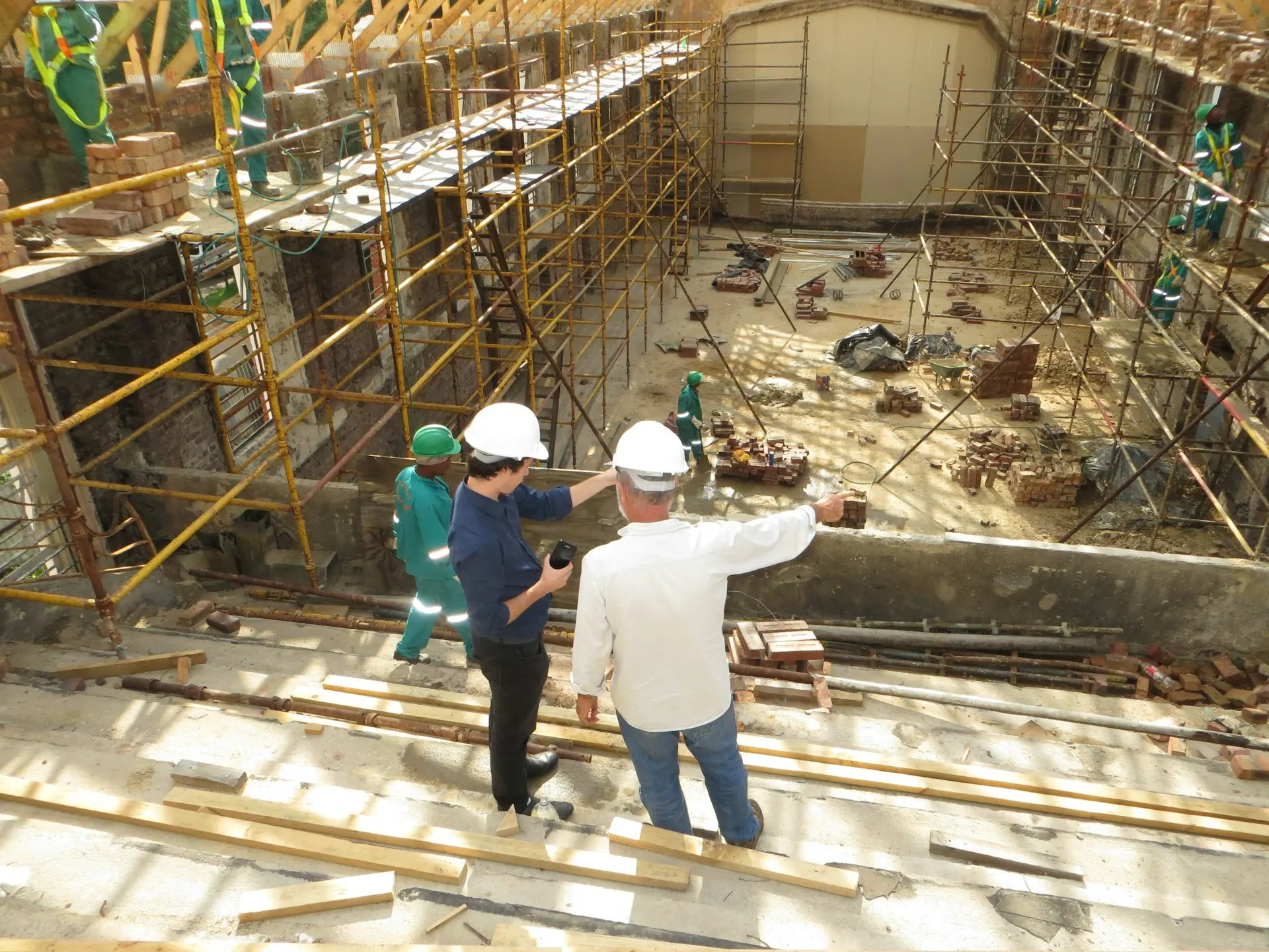 Commercial construction electrical planning and coordination